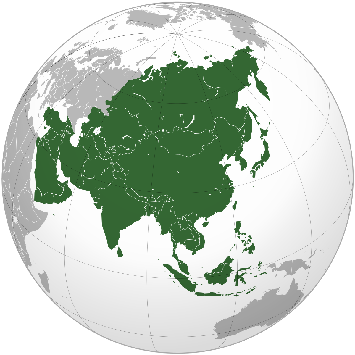 All Asian Countries